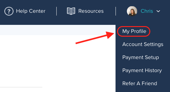 How to Set Up an Account and Profile in the Support Center